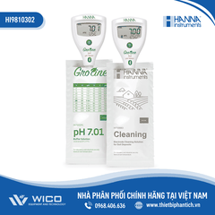 Bút đo pH/nhiệt độ HALO2 HI9810302 Bluetooth Trực Tiếp Trong Đất Và Nước