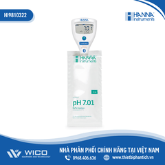 Bút đo pH/nhiệt độ HALO2 Bluetooth Trong Phô Mai HI9810322