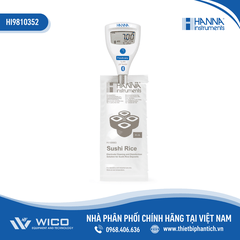 Bút đo pH/nhiệt độ HALO2 Bluetooth trong Sushi HI9810352