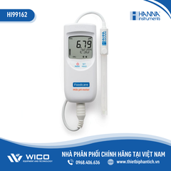 Máy Đo pH/Nhiệt Độ Trong Sữa HI99162