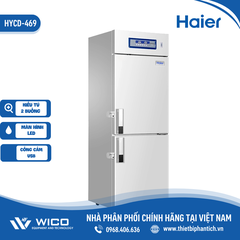 Tủ Mát 2-8 Độ C Và Tủ Đông -10 đến -40 Độ C Tích Hợp Haier HYCD-469