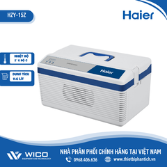 Hộp Bảo Quản - Vận Chuyển Mẫu 2-6 Độ 6/12 Lít Haier HZY-8Z(A)/HZY-15Z(A)