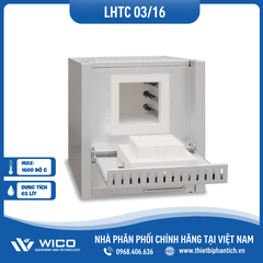Lò Nung 3 Lít - 1600 Độ C Nabertherm - Đức LHTC(T) 03/16/C550
