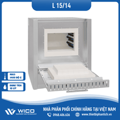 Lò Nung Thí Nghiệm 15 Lít - 1400 Độ C Nabertherm L(T) 15/14/B510