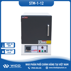 Lò Nung Trung Quốc 1200 Độ Saftherm STM-1-12 | 1 Lít