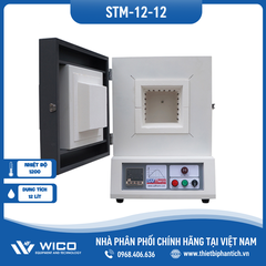 Lò Nung Trung Quốc 1200 Độ Saftherm STM-12-12 | 12 Lít
