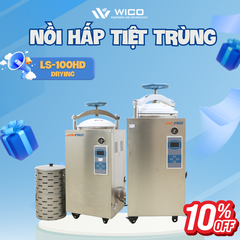 Nồi Hấp Tiệt Trùng Sấy Khô Tự Động Jibimed - Màn Hình LCD | 35-100 Lít