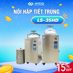 Nồi Hấp Tiệt Trùng Tự Động Jibimed - Màn Hình LCD LS-HD Series (Hấp Ướt)