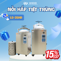 Nồi Hấp Tiệt Trùng Tự Động Jibimed - Màn Hình LCD LS-HD Series (Hấp Ướt)