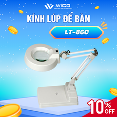 Kính Lúp Để Bàn Trung Quốc LT-86C (Kiểu Thân Gấp)