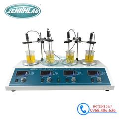 Máy Khuấy Từ Gia Nhiệt 4 Vị Trí Trung Quốc Zenith Lab HJ-4(A)