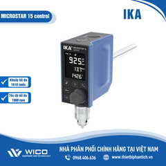 Máy khuấy đũa Đức 1000 vòng/phút IKA MICROSTAR 15 control | 10 lít