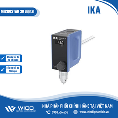 Máy khuấy đũa Đức 500 vòng/phút IKA MICROSTAR 30 digital | 20 lít