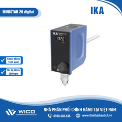 Máy khuấy đũa Đức 2000 vòng/phút IKA MINISTAR 20 digital | 15 lít