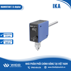 Máy khuấy đũa Đức 2000 vòng/phút IKA NANOSTAR 7.5 digital | 5 lít