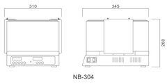 Bể Lắc Cách Thuỷ 10 Lít N-Biotek Hàn Quốc NB-303 Và NB-304