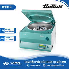 Máy Ly Tâm Hettich - Đức Rotofix 46