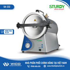 Nồi Hấp Tiệt Trùng Để Bàn 16 lít Sturdy Đài Loan SA-230 / SA-232