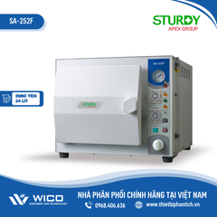 Nồi Hấp Tiệt Trùng Để Bàn 24 Lít Sturdy Đài Loan SA-252F | Sấy Tự Động