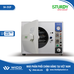 Nồi Hấp Tiệt Trùng Để Bàn 24 Lít Sturdy Đài Loan SA-252F | Sấy Tự Động