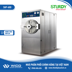 Nồi Hấp Tiệt Trùng Buồng Tròn 100 - 350 Lít Sturdy Đài Loan SAP Series