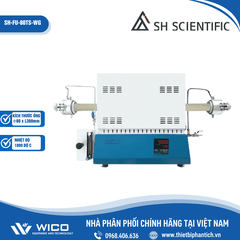 Lò Nung Ống + Gas Flow 300mm 1700 / 1800 Độ SH Scientific Hàn Quốc