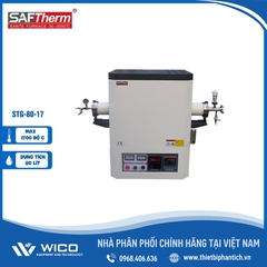 Lò Nung Ống Trung Quốc 1700 Độ C Saftherm STG-80-17 | Φ80mm