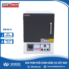 Lò Nung Trung Quốc 1800 Độ C Saftherm STM-20-18 | 20 Lít