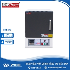 Lò Nung Trung Quốc 1700 Độ C Saftherm STM-3-17 | 3 Lít