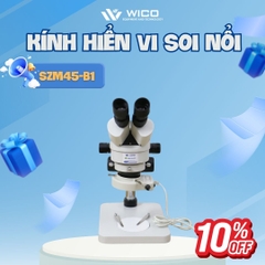 Kính hiển vi soi nổi Trung Quốc zoom liên tục 7-45 lần SZM45-B1