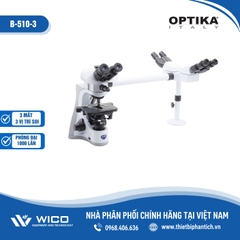 Kính Hiển Vi Sinh Học 3 Mắt 3 Vị Trí Optika B-510-3