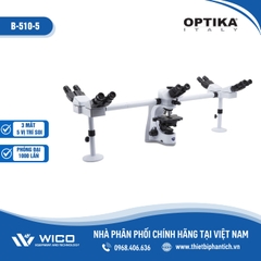 Kính Hiển Vi Sinh Học 3 Mắt 5 Vị Trí Optika B-510-5