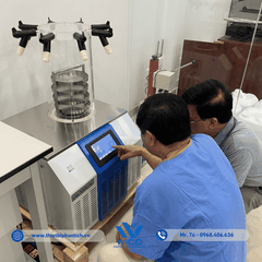 Máy Đông Khô Để bàn Phòng Thí Nghiệm Biobase BK-FD10P | 4 khay