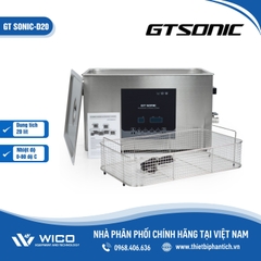 Bể Rửa Siêu Âm Có Gia Nhiệt Gtsonic GT SONIC-D Series