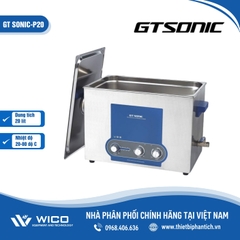 Bể Rửa Siêu Âm Có Gia Nhiệt Gtsonic GT SONIC-P Series