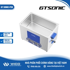Bể Rửa Siêu Âm Có Gia Nhiệt Gtsonic GT SONIC-P Series