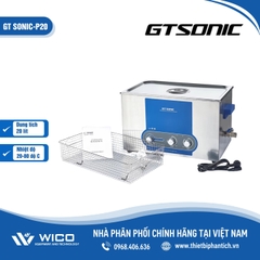 Bể Rửa Siêu Âm Có Gia Nhiệt Gtsonic GT SONIC-P Series