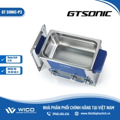 Bể Rửa Siêu Âm Có Gia Nhiệt Gtsonic GT SONIC-P Series