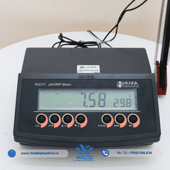 Máy Đo pH/ORP/Nhiệt Độ Để Bàn Hanna HI2211-02 | Độ Phân Giải 0.01
