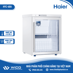 Tủ Bảo Quản Dược phẩm - Vacxin 2-8 độ C Haier 68 lít HYC-68(A)