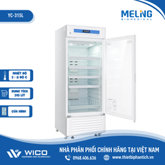 Tủ Bảo Quản Dược Phẩm 315 Lít Meiling YC-315L (Cửa Kính) Và YC-315EL (Cửa Kín)