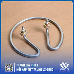 Thanh Gia Nhiệt - Điện Trở Nồi Hấp Jibimed LS-35HD / LS-50HD/ LS-75HD/ LS-100HD