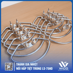 Thanh Gia Nhiệt - Điện Trở Nồi Hấp Jibimed LS-35HD / LS-50HD/ LS-75HD/ LS-100HD