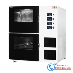 Tủ Ấm Lắc Có Làm Lạnh 2 Buồng Labtech LSI-6002M (Lắc tròn)