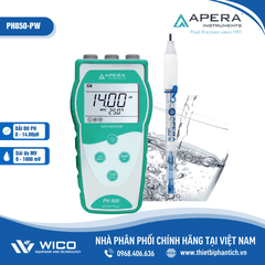 Máy đo pH/mV/nhiệt độ cầm tay trong nước sạch Apera - Mỹ PH850-PW