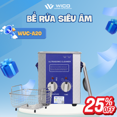 Bể Rửa Siêu Âm JIAYUANDA - WUC-A20 ⭐ Kiểu Núm Vặn