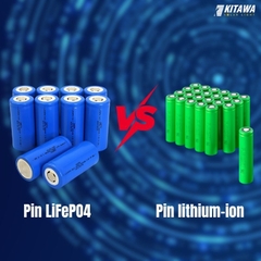 Pin lithium-ion và pin LiFePO4 khác nhau thế nào? So sánh chi tiết