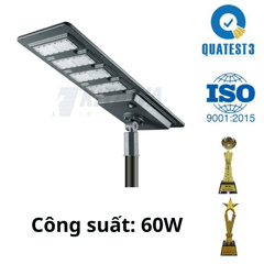 [60W] Đèn Liền Thể Công Trình Năng Lượng Mặt Trời 60W Zeus - Z.60