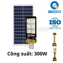 [300W] Đèn Đường Năng Lượng Mặt Trời 300W Kitawa BC1300-V