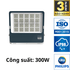 Đèn Pha LED Điện 300W Siêu Sáng KITAWA - AC.DP06.300